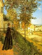 Camille Pissaro Louveciennes : The Road to Versailles oil painting picture wholesale